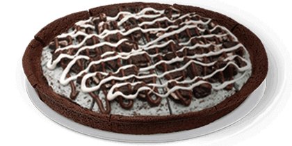 Mint Chocolate Chip Polar Pizza Ice Cream Treat
