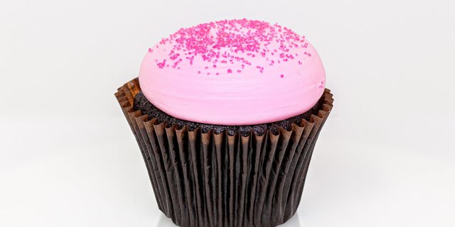 Pink Chocolate Cupcake