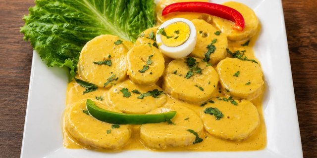 Huancaina Potatoes