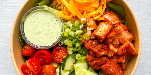 Chicken Finger Crouton Salad Boxed Lunch