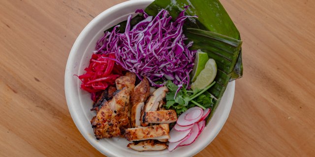 Grilled Adobo Chicken Bowl