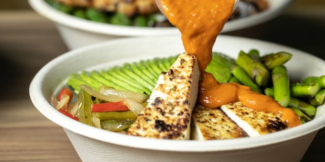 Grilled Tofu & Brown Rice Bowl