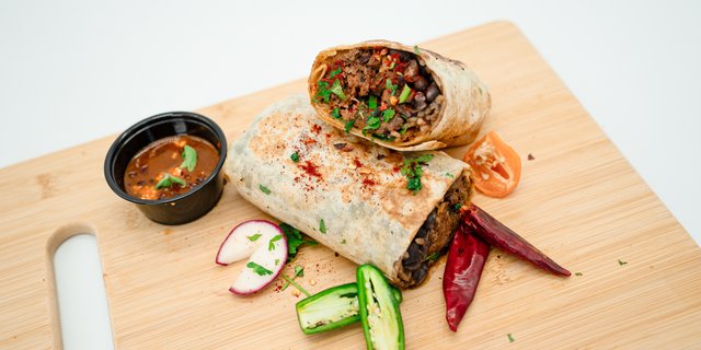 Beef Barbacoa Burrito