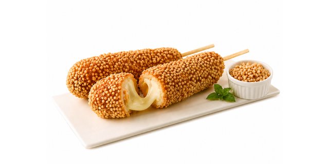 Crispy Rice Tobiko Ricedog