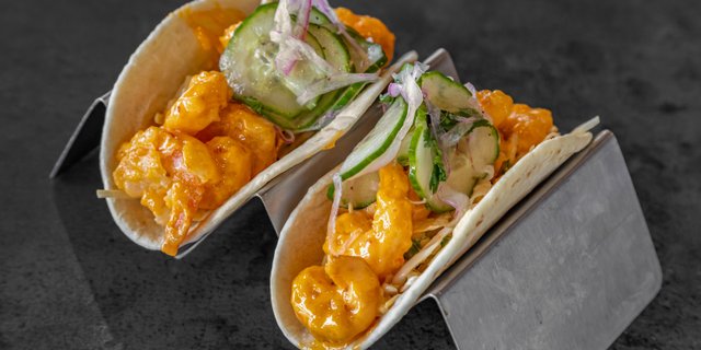 Volcano Shrimp Taco Platter