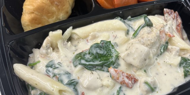 Individual Chicken Alfredo