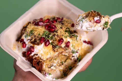 Aloo Tikki Chaat