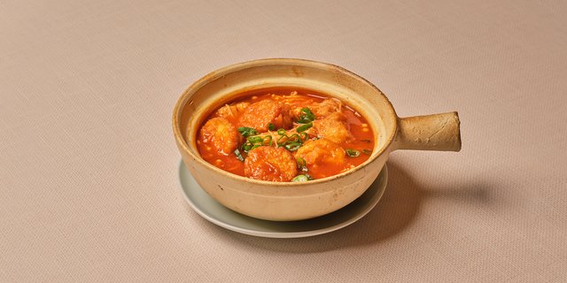 Tomato Curry w/ Egg Tofu