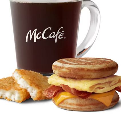 Bacon, Egg & Cheese McGriddle Meal