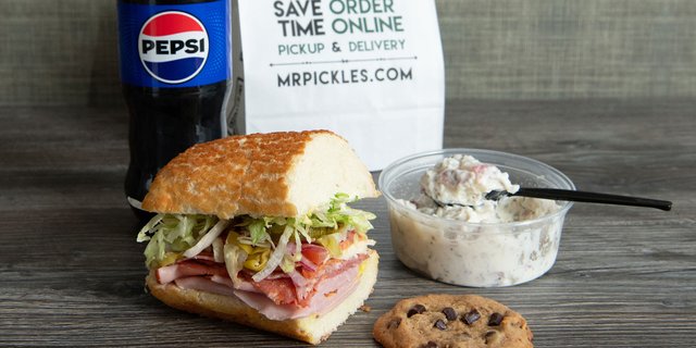 Half Sandwich, Potato Salad & Drink Premium Bagged Lunch