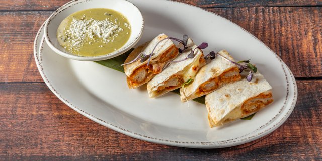 Chicken Parm Quesadilla Platter