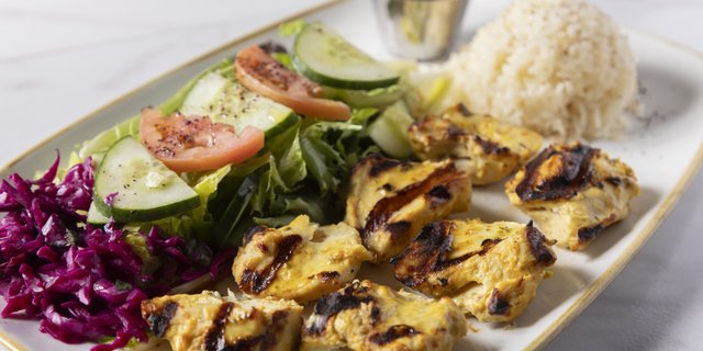 Chicken Kebab Plate