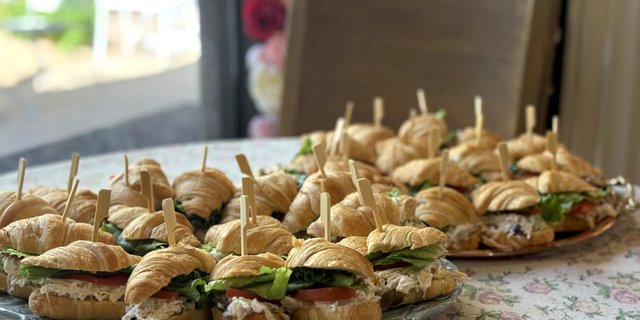 Mini Chicken Salad Sandwich Platter