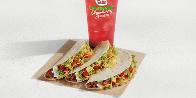 3 Soft Tacos Supreme Combo Meal