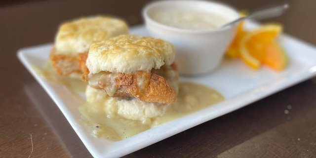 Country Chix & Gravy Biscuit