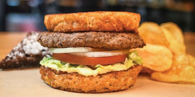 GF Burger Meal