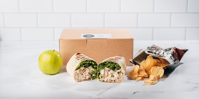 Chicken Salad Wrap Boxed Lunch