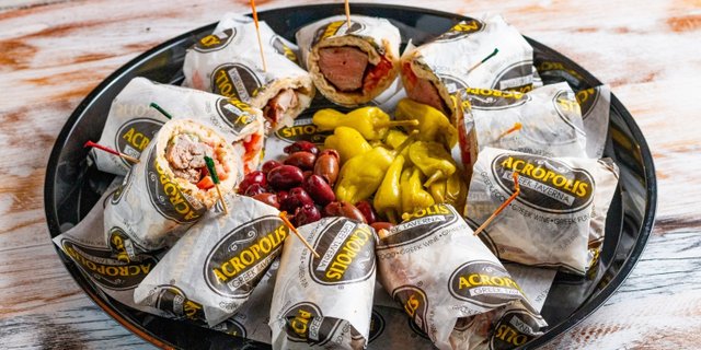 Greek Souvlaki Wrap
