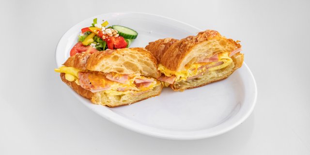 Cheesy Ham Sandwich