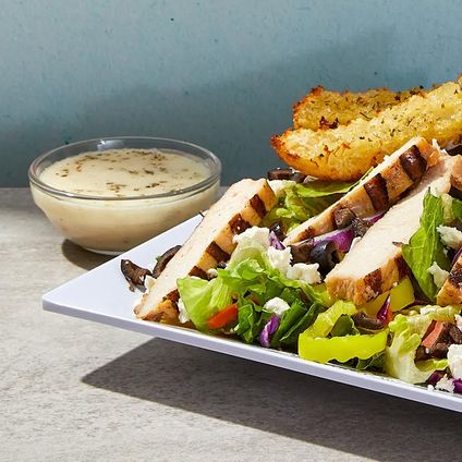 Greek Salad w/ Chicken Boxed Lunch