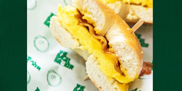 Breakfast Bagelwiches