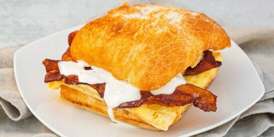 Bacon Breakfast Sandwich