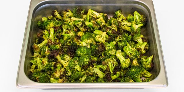 Garlic Broccoli Tray