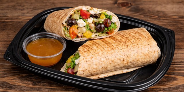 Greek Chicken Wrap