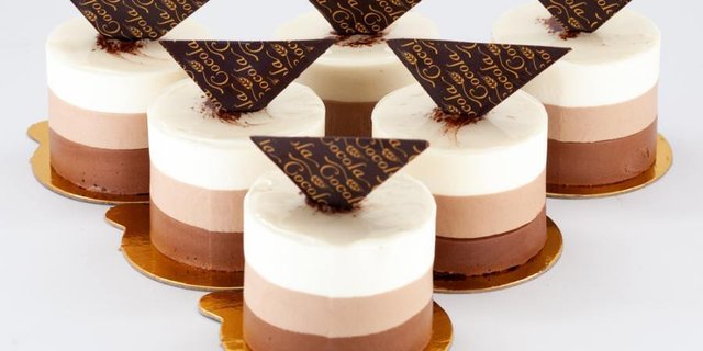 Individual 3-Layer Chocolate Mousse