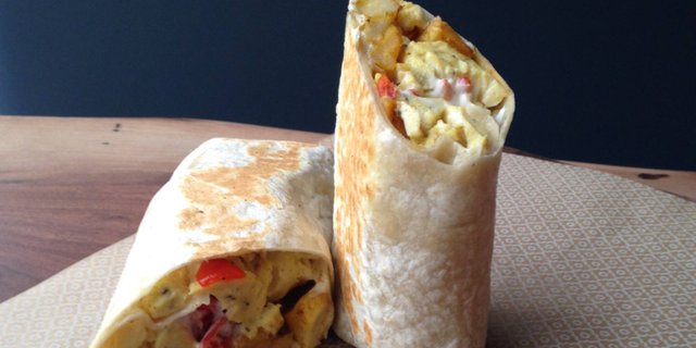 Spiced Breakfast Burrito