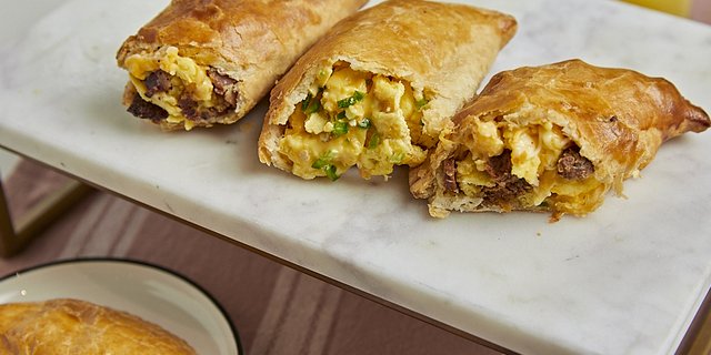 Bacon, Egg & Cheese Breakfast Hand Pie