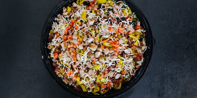 Triple Garlic Chop Chop Salad