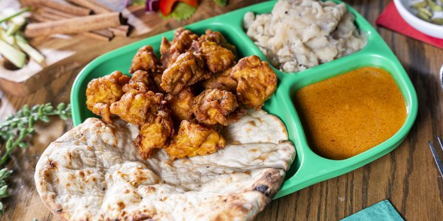 Mild Indian Fried Chicken Combo