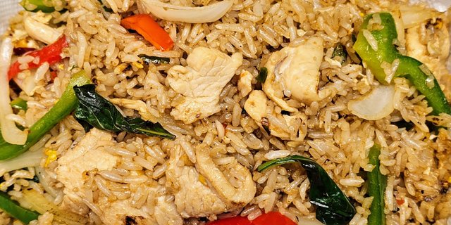 Basil Fried Rice Tray