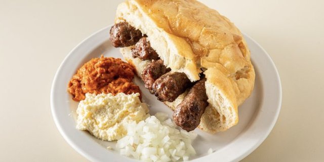 Build-Your-Own Cevapi Sandwich Spread