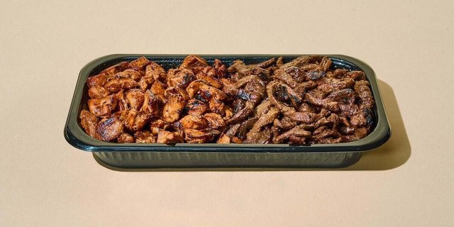 1/4 Tray Half And Half