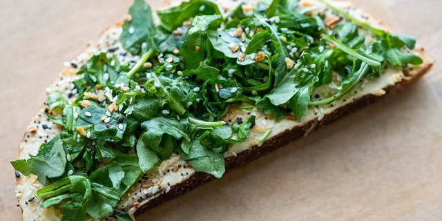 Healthy Hummus Toast
