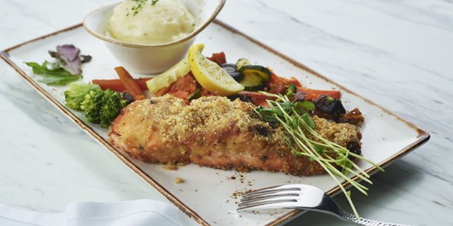 Breadcrumb Salmon