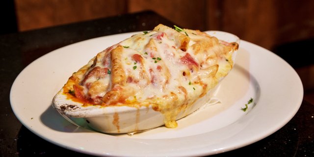Baked Penne w/ Meat Sauce
