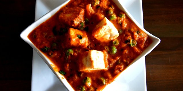 Mutter Paneer Tray