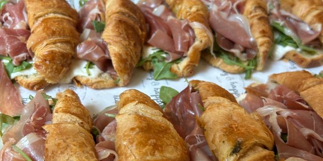 Serrano Ham & Queso Fresco Croissant Sandwich