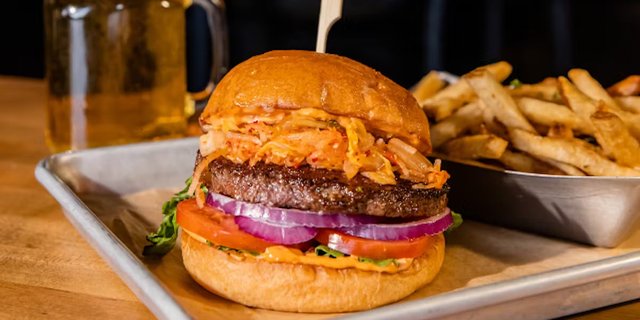Kimchi Burger