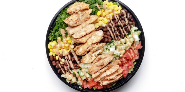 BBQ Chopped Chicken Salad