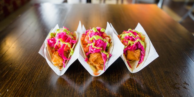 Cod Fish Baja Tacos