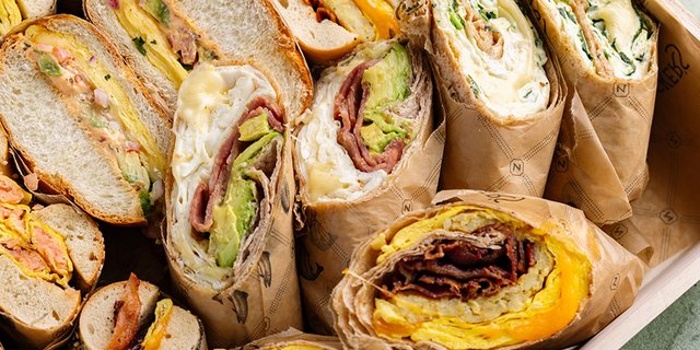 Breakfast Wrap Platter