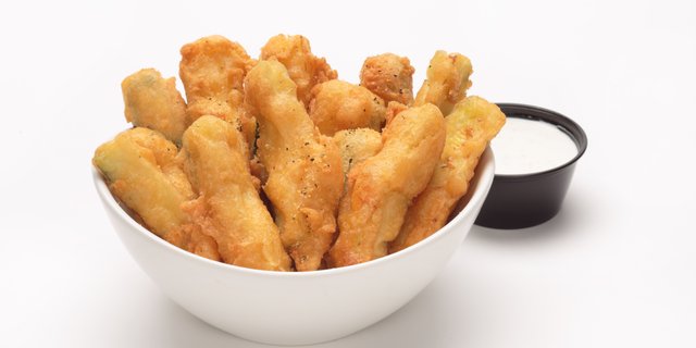 Lemon Pepper Zucchini Sticks