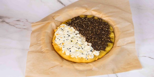 Akkawi Cheese & Za'atar Pie