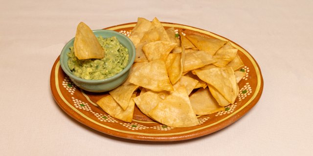Guacamole & Chips Tray