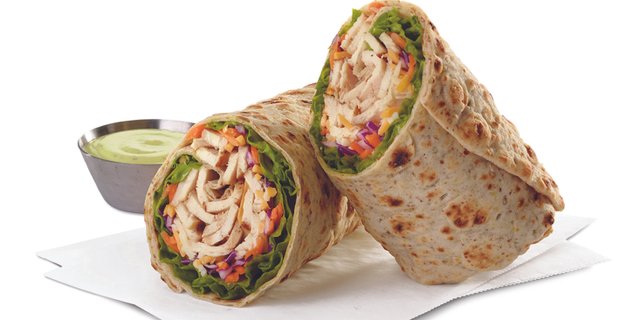 Vegetarian Cool Wrap Packaged Meal