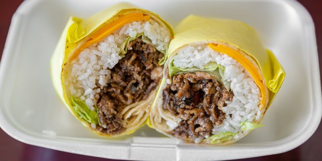 Teriyaki Beef Burrito